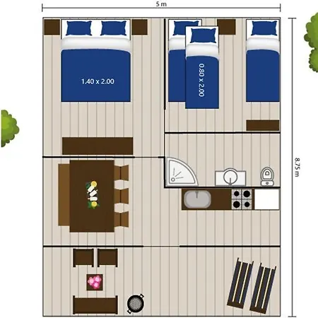 Easyatent Safari Tent Bijela Uvala 假日公园 4*